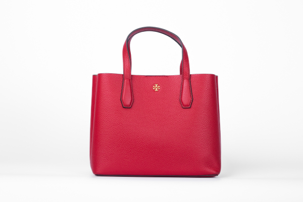 Tory Burch Tory Red / Tiramisu Blake Small Tote