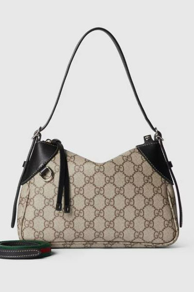 GUCCI EMBLEM SMALL SHOULDER BAG