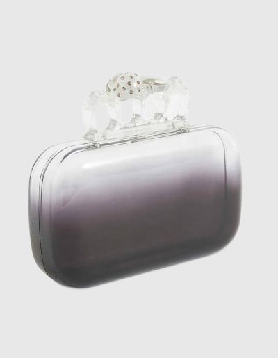 ALEXANDER MCQUEEN Skull Acrylic Clutch