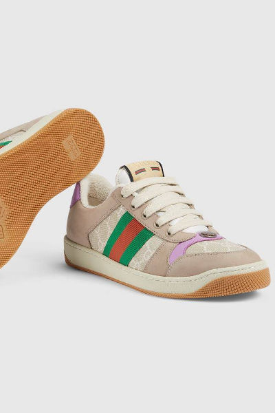 Gucci WOMEN'S SCREENER GG TRAINER