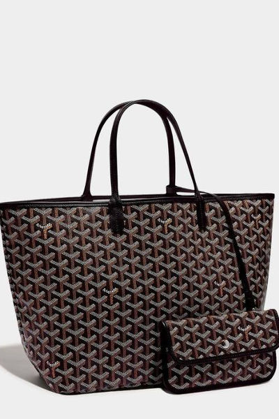 Goyard Saint Louis PM Tote Bag Black