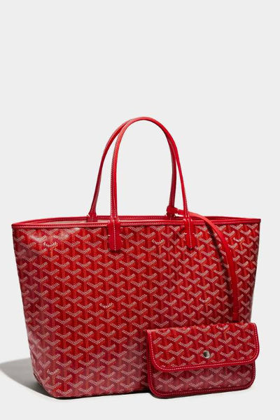 Goyard Saint Louis PM Tote Bag Red