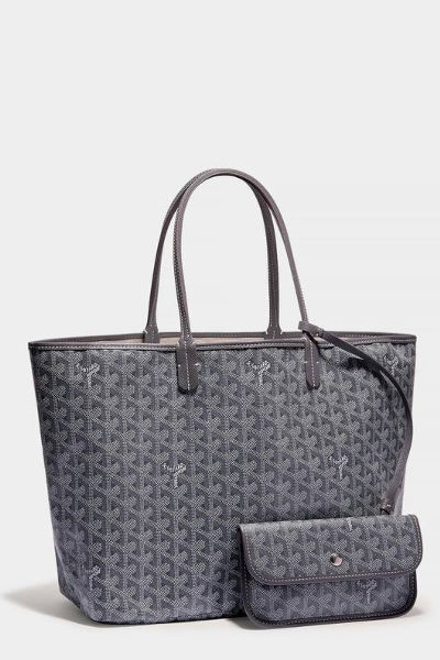 Goyard Saint Louis PM Tote Bag Grey