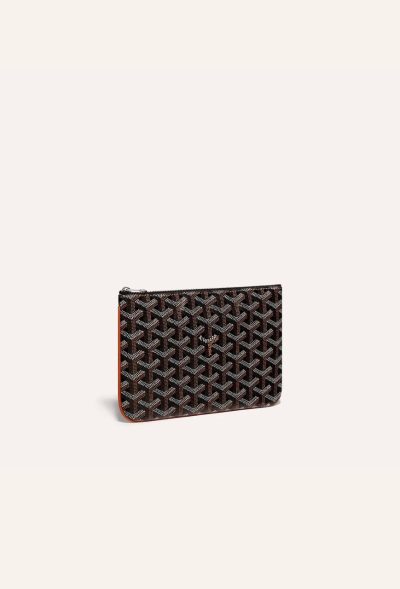 GOYARD SÈNTA PM Pouch Tan
