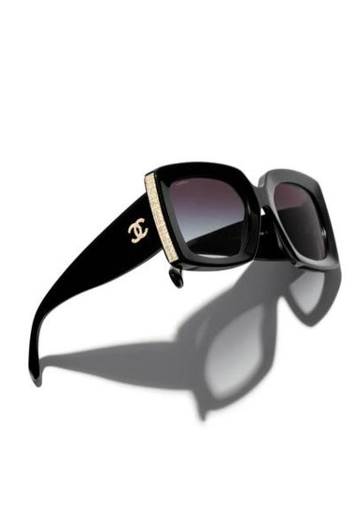 CHANEL Rectangle Sunglasses