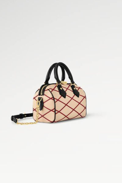 LV Speedy Bandoulière 20 Bag  Malletage Leather