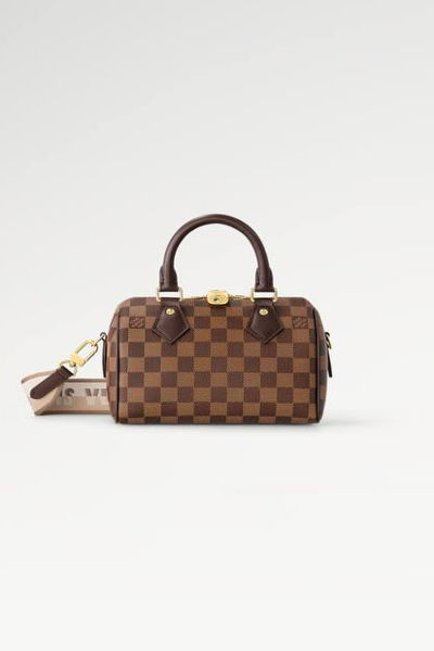 LV Speedy Bandoulière 20 Bag Damier Ebene Canvas