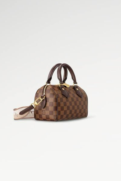 LV Speedy Bandoulière 20 Bag Damier Ebene Canvas