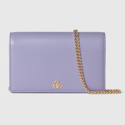 GUCCI MARMONT GG WALLET ON CHAIN