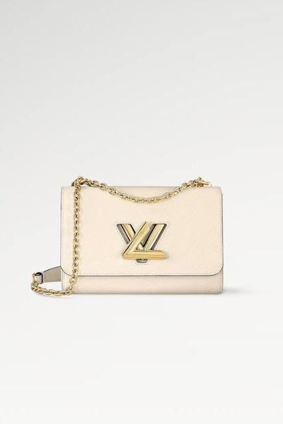 LV Twist MM Chain Bag Quartz