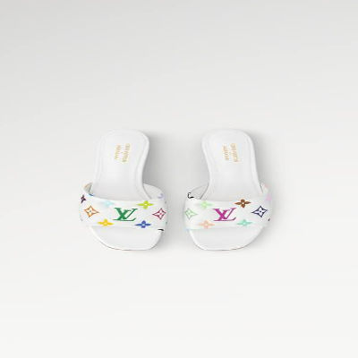 LV x TM 6AM Flat Mules