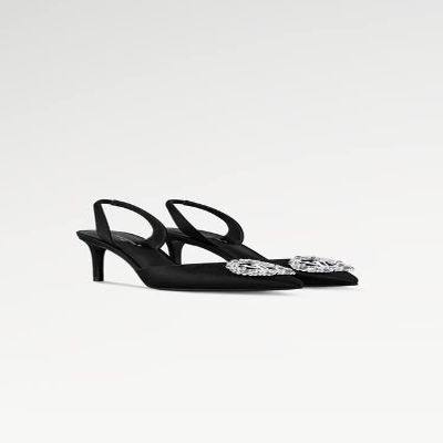 LV Met Slingbacks