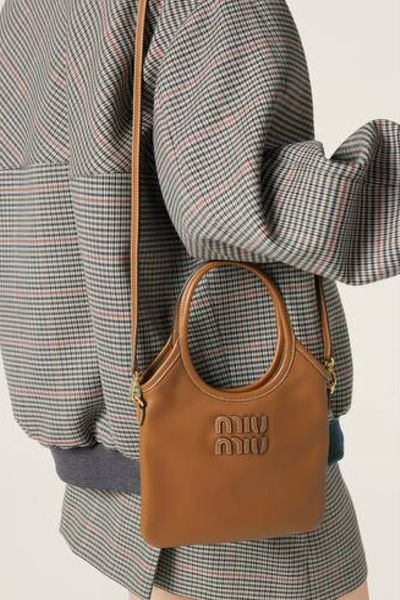 MIU MIU IVY Mini leather handbag