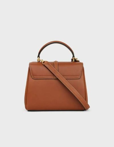 CELINE MINI 16 IN NATURAL CALFSKIN