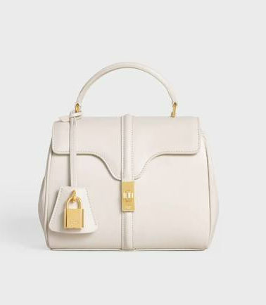 CELINE MINI 16 IN SATINATED CALFSKIN
