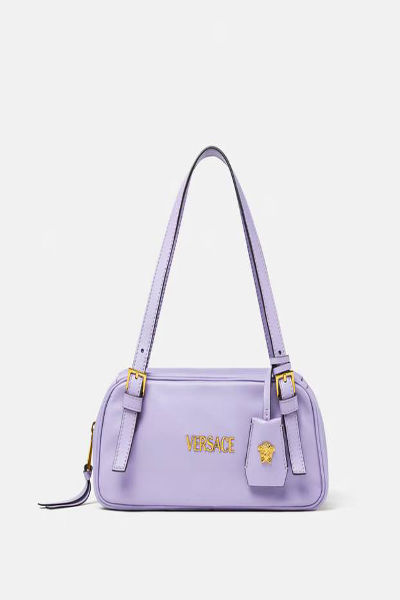 VERSACE TAG BOWLING SHOULDER BAG