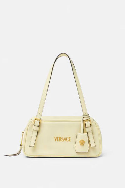 VERSACE TAG BOWLING SHOULDER BAG