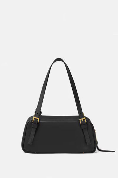 VERSACE TAG BOWLING SHOULDER BAG