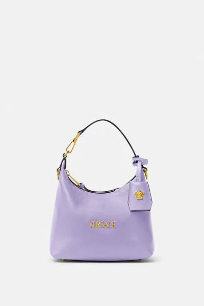 VERSACE TAG HOBO HANDBAG