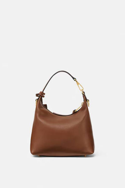 VERSACE TAG HOBO HANDBAG