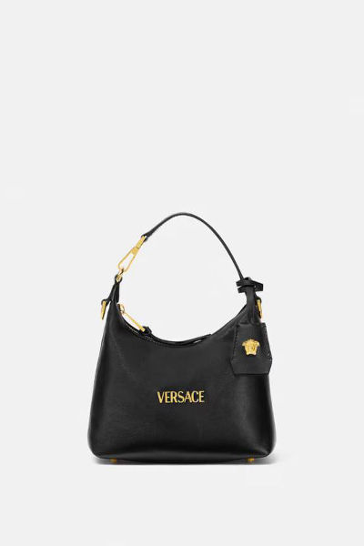 VERSACE TAG HOBO HANDBAG