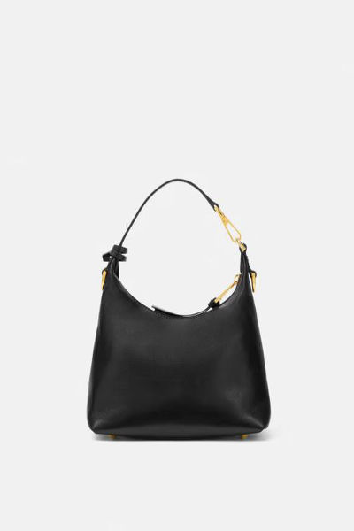 VERSACE TAG HOBO HANDBAG