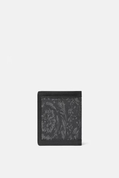 VERSACE BAROCCO JACQUARD WALLET