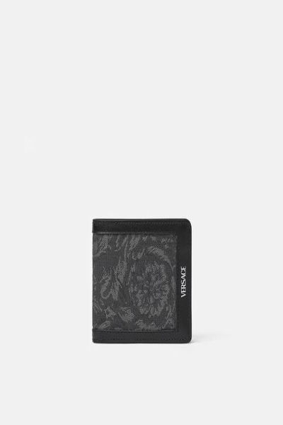 VERSACE BAROCCO JACQUARD WALLET