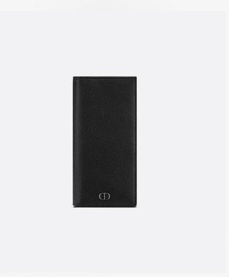 Dior CD Icon Vertical Bifold Wallet