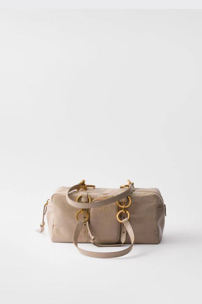 Prada Dangle medium leather top-handle bag