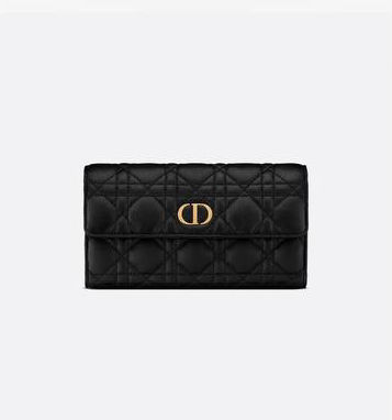 Dior Caro Orchid Long Wallet