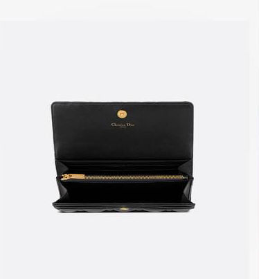 Dior Caro Orchid Long Wallet