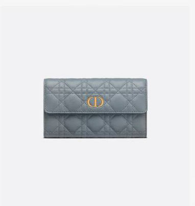Dior Caro Orchid Long Wallet