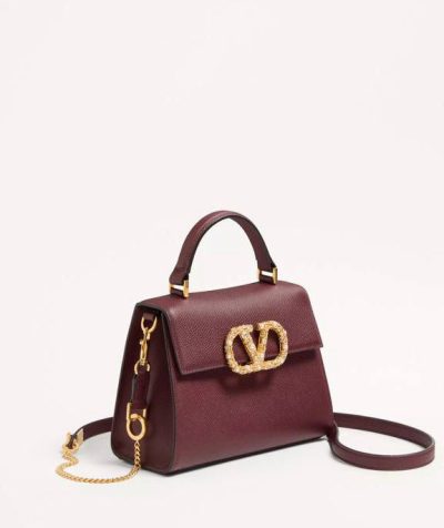 VALENTINO SMALL VSLING HANDBAG WITH JEWEL LOGO