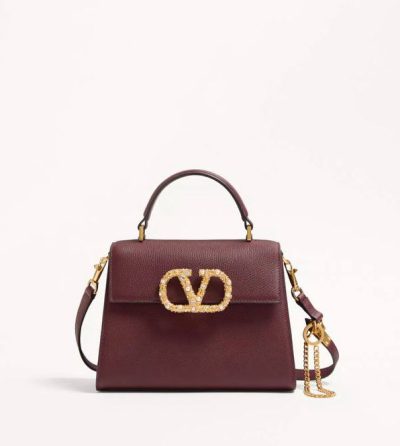 VALENTINO SMALL VSLING HANDBAG WITH JEWEL LOGO