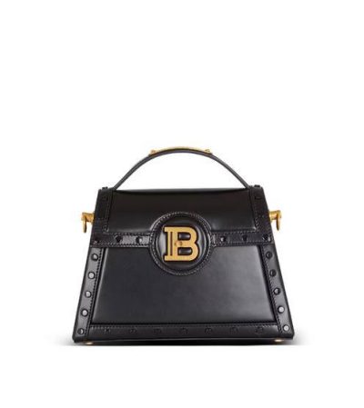 Balmain Box Leather B-Buzz Dynasty bag
