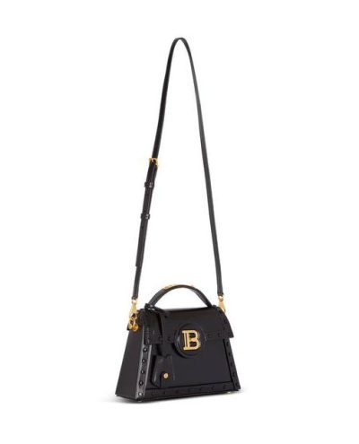 Balmain Box Leather B-Buzz Dynasty bag