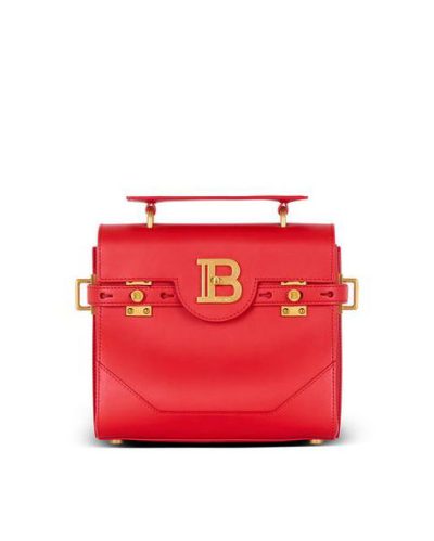 Balmain Smooth leather B-Buzz 23 bag