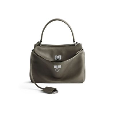 BALENCIAGA Women's Rodeo Handbag Mini in Khaki