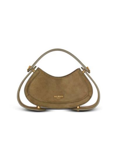 BALMAIN Medium suede Jolie Madame bag