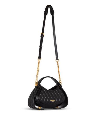 BALMAIN Small Jolie Madame bag in quilted leather