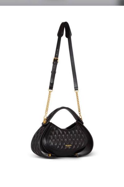 BALMAIN Medium Jolie Madame bag in quilted leather