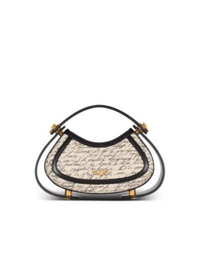 BALMAIN Small Jolie Madame bag with "Love Letter" print