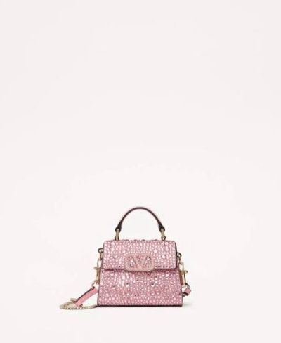 MINI VSLING EMBROIDERED HANDBAG
