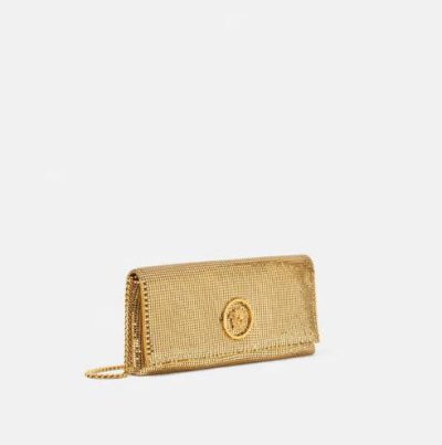 VERSACE METAL MESH LA MEDUSA CLUTCH
