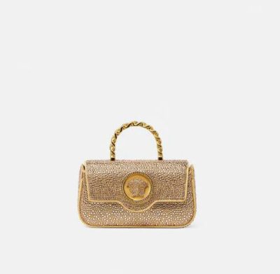 VERSACE CRYSTAL LA MEDUSA MINI BAG