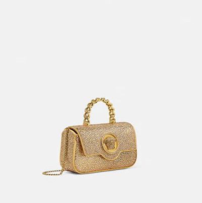VERSACE CRYSTAL LA MEDUSA MINI BAG