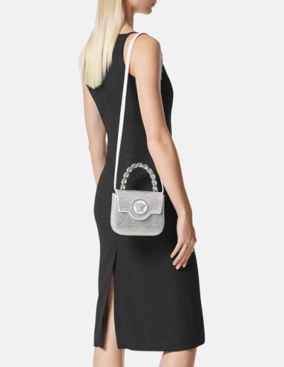 VERSACE CRYSTAL LA MEDUSA MINI BAG