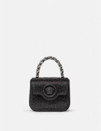 VERSACE CRYSTAL LA MEDUSA MINI BAG