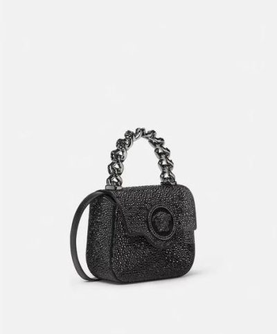 VERSACE CRYSTAL LA MEDUSA MINI BAG